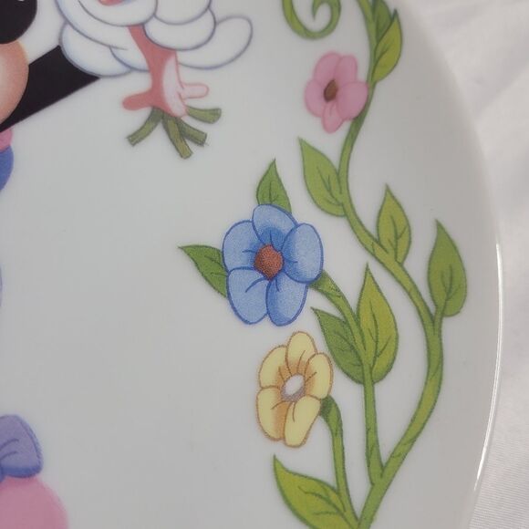VINTAGE 90s Disney‎ Mother's Day 1993 bouquet Grolier limited collectible plate - Picture 5 of 9